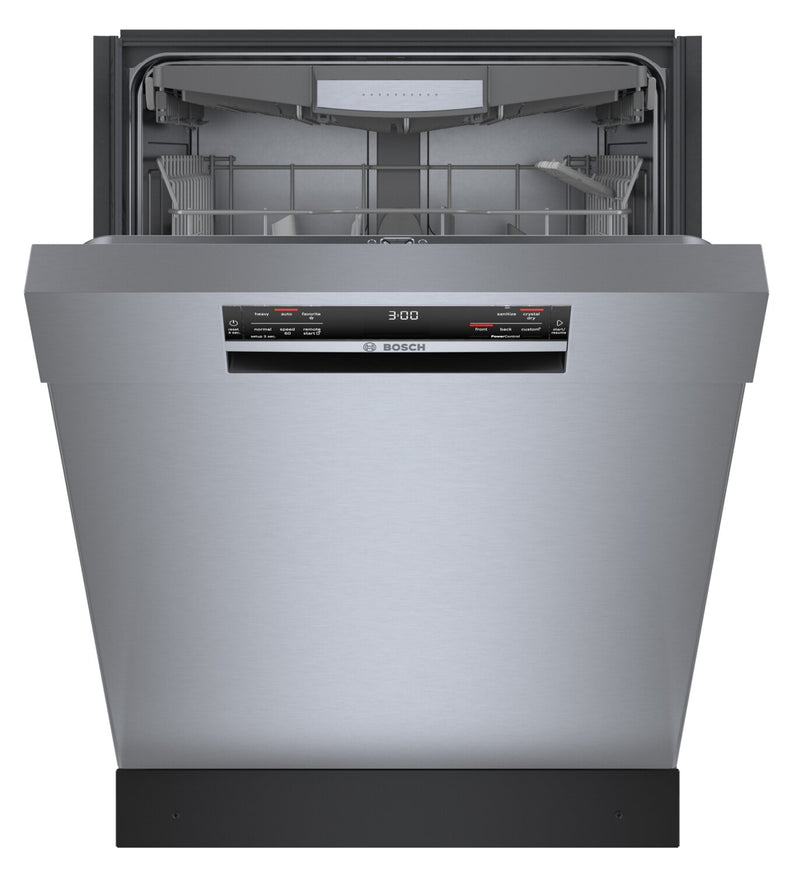 Bosch 800 Series Smart Dishwasher with CrystalDry™ and Third Rack