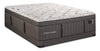 Stearns & Foster Founders Collection Derby County Eurotop Low-Profile Queen Mattress Set