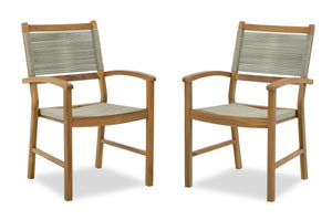 Bern Rope Patio Dining Chair - Set of 2