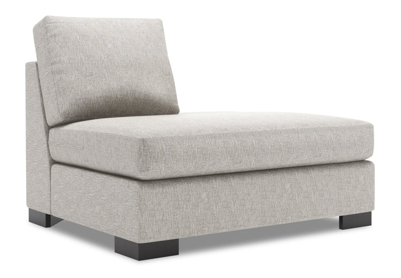 Sofa Lab Track RAF Chaise Return - Luxury Silver
