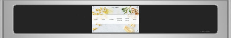 Cafe 30\" 5 Cu. Ft. Electric Wall Oven with True European Convection with Self Clean Racks - Stainless - CTS90DP2NS1