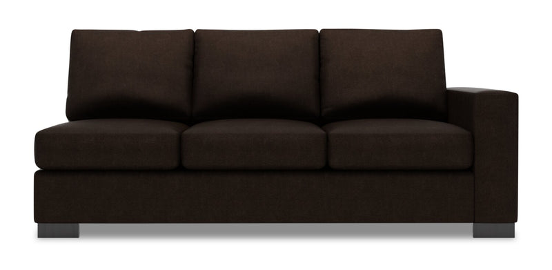 Sofa Lab Track RAF Sofa Bed - Luxury Chocolate