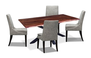 Shilo 5-Piece Dining Package - Natural/Grey