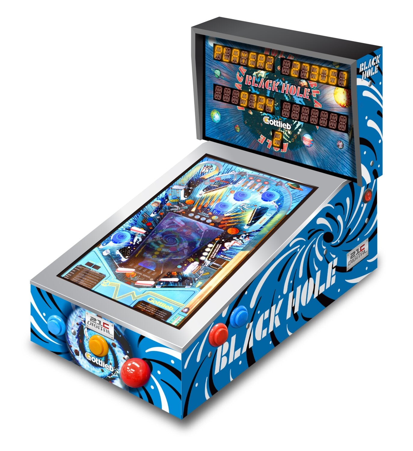 Electronic tabletop pinball machine discount