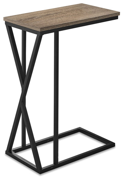 Leila Chairside Table - Taupe  