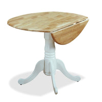 Hana Drop-Leaf Dining Table - Two-Tone 