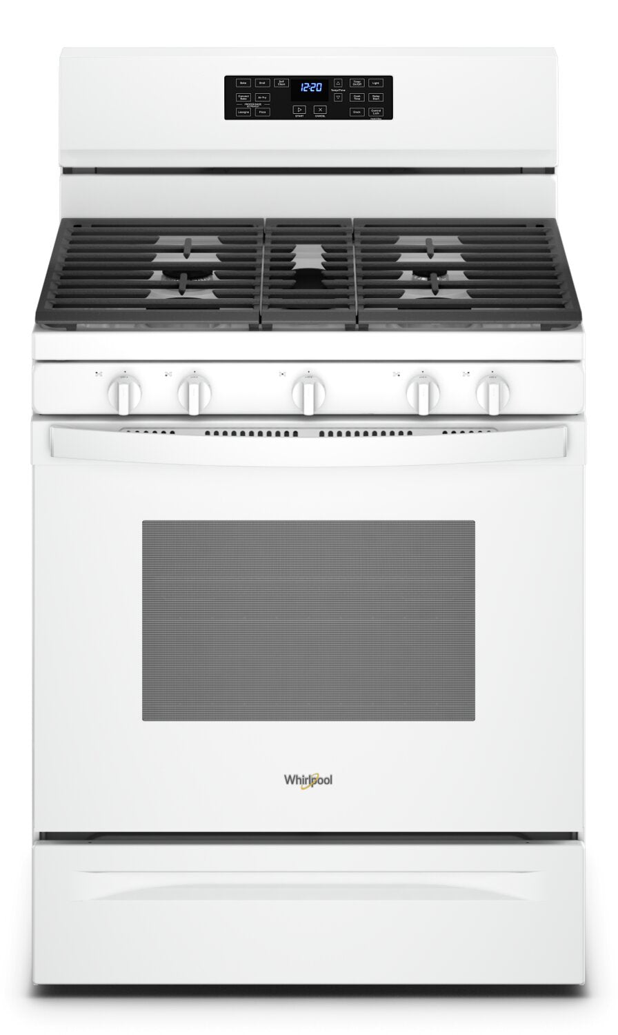 Whirlpool 5 Cu. Ft. Gas Range with 5-in-1 Air Fry Oven - WFG550S0LW | The  Brick