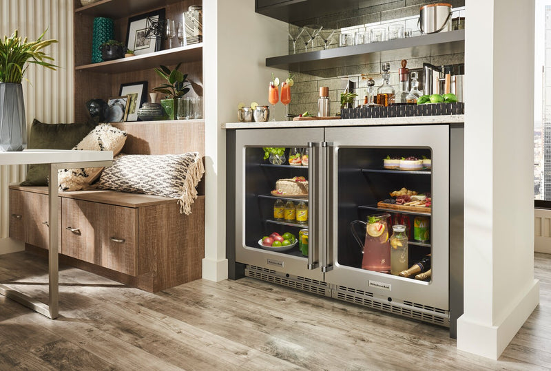KitchenAid 24\" 5.2 Cu. Ft. Undercounter Refrigerator Refrigerator - Stainless Steel - KURR314KSS