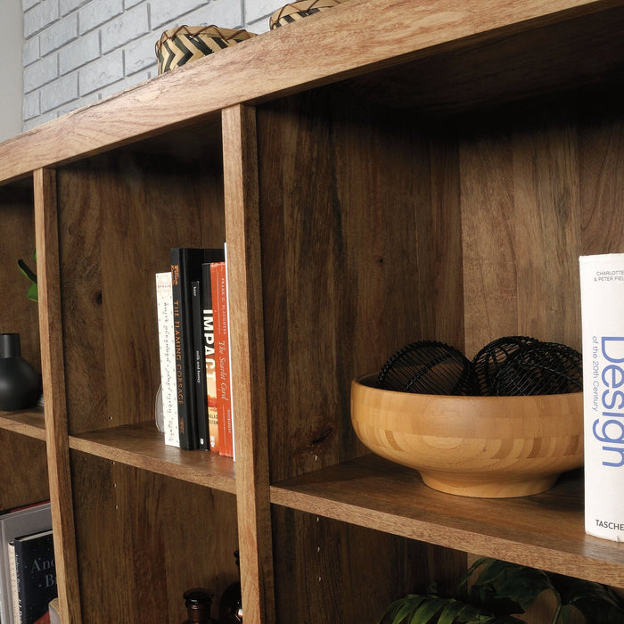Alfie 48.31\" Bookcase with Cubbyholes & Storage - Light Brown