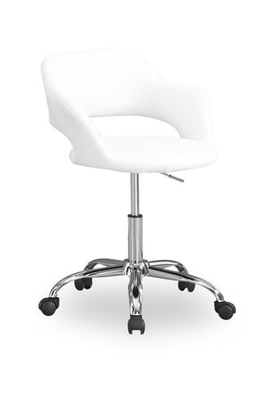 Graeme Office Chair - White  | Chaise de bureau Graeme - blanche  | GRAWHCHR
