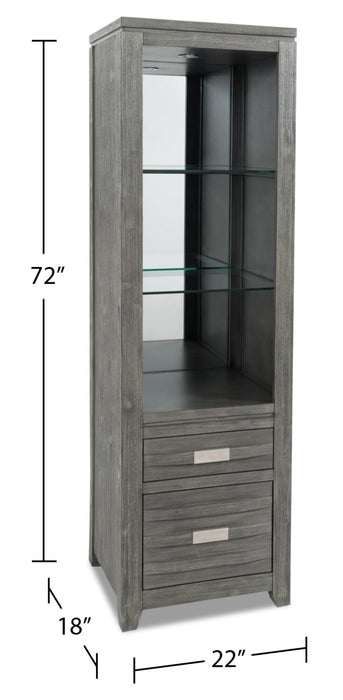Bronx Bookshelf Pier - Grey