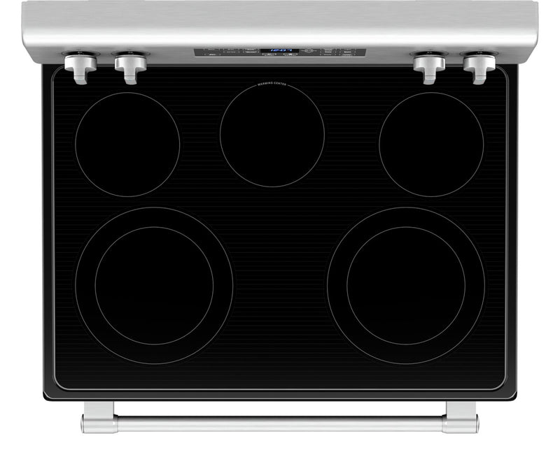 Maytag 5.3 Cu. Ft. Electric Range with Air Fry and AquaLift® - Fingerprint Resistant Stainless Steel - YMER7700LZ