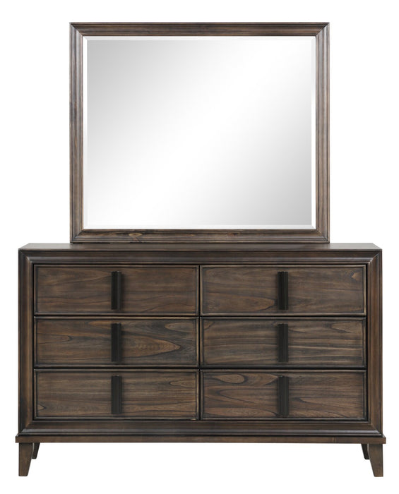 Kane Bedroom Dresser Mirror - Brown
