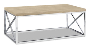 Harper Coffee Table - Natural | Table à café Harper - naturelle | HARNTCTB