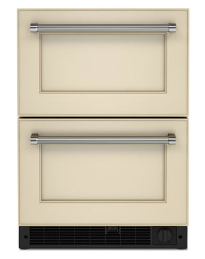 KitchenAid 4.2 Cu. Ft. Panel-Ready Under-Counter Refrigerator/Freezer - KUDF204KPA