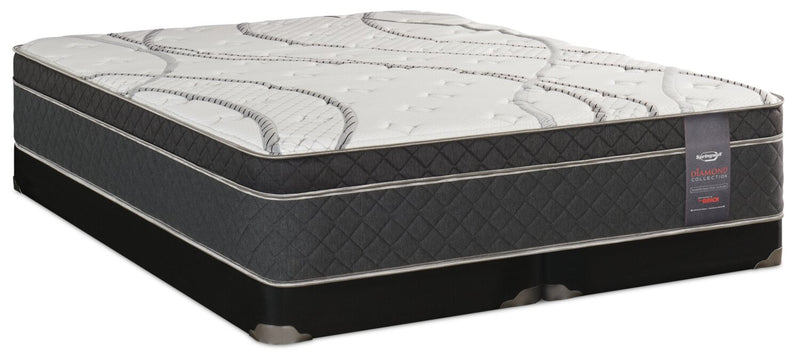 Springwall Radiant Eurotop Low-Profile King Mattress Set