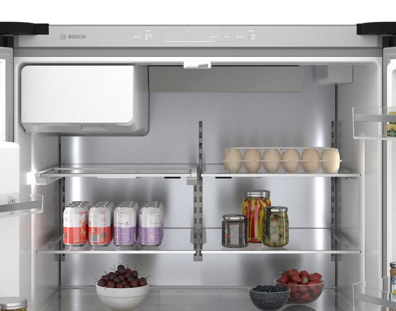Bosch 26 Cu. Ft. 500 Series FrenchDoor Refrigerator B36FD50SNB The