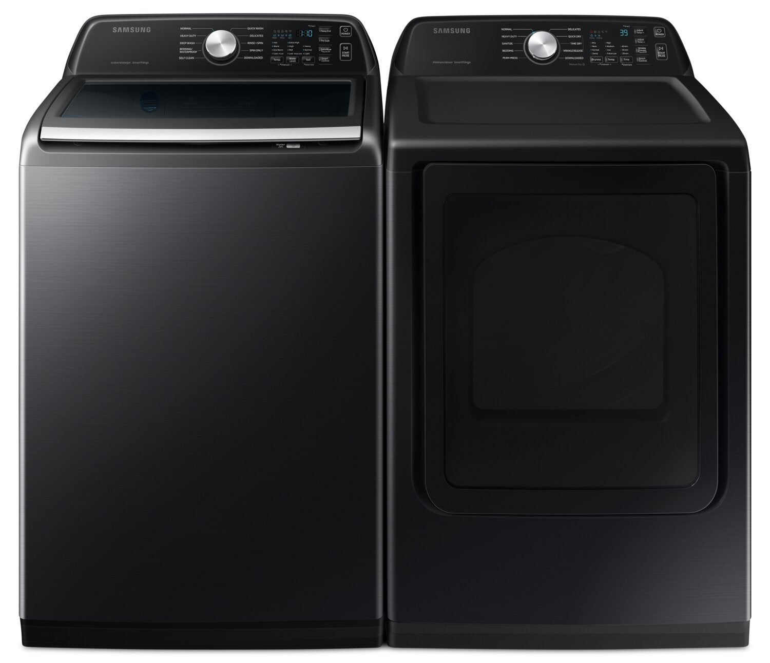 Samsung Top-Load Washer and Electric Dryer