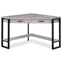 Christiana Corner Desk - Grey 