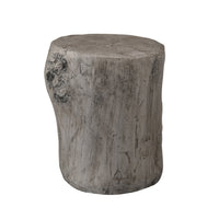 Jordy Ottoman Accent Table – Silver  