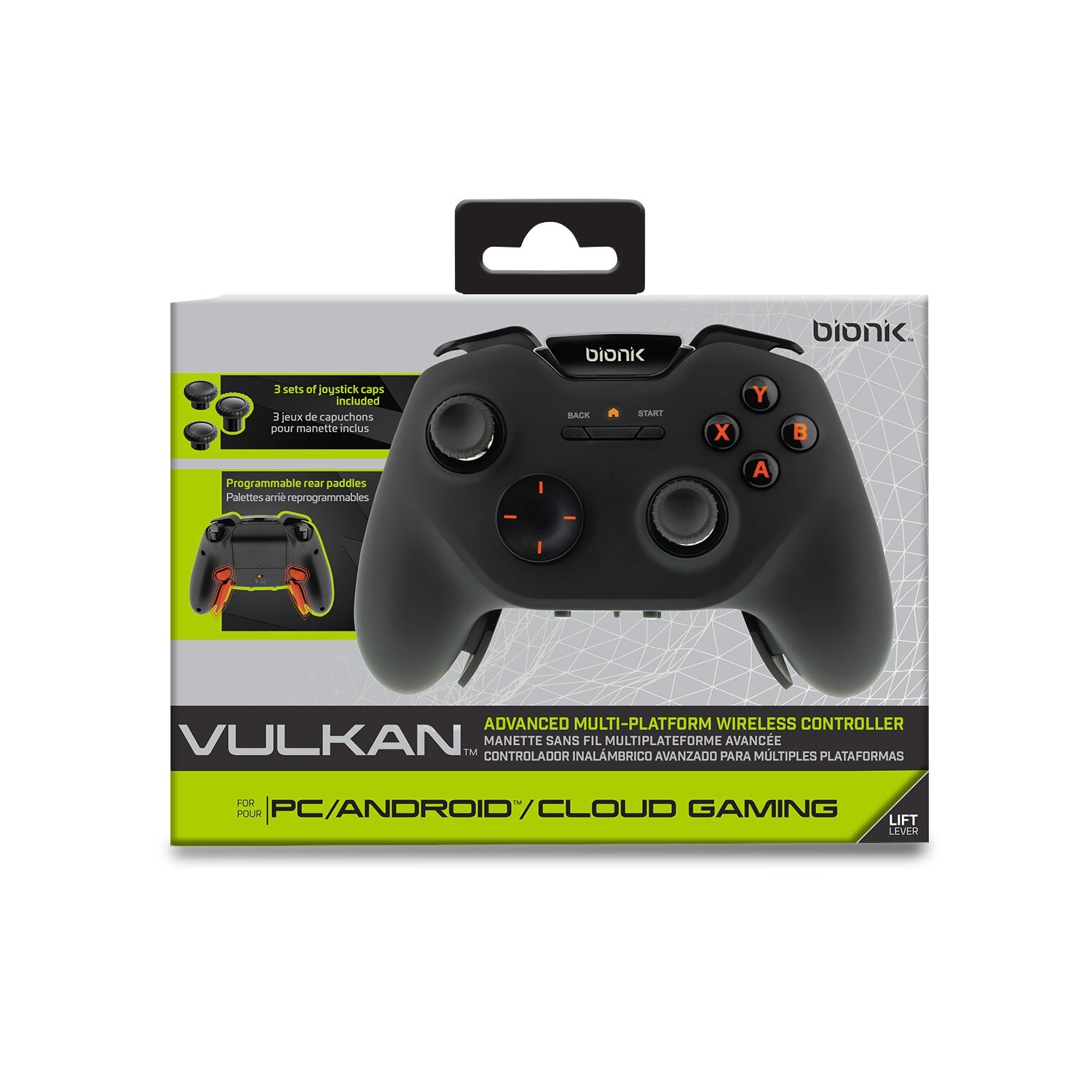 Bionik Vulkan Advanced Wireless Controller with Programmable