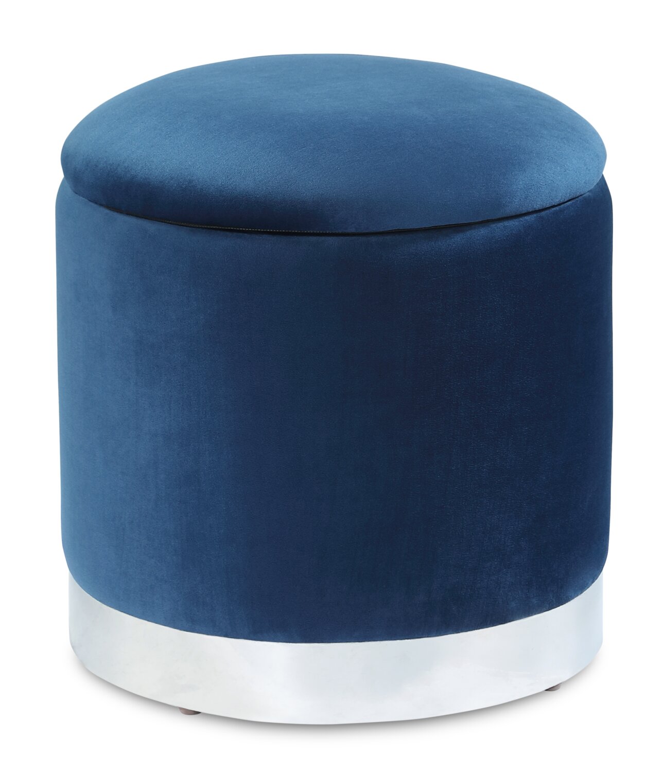 Navy deals storage stool