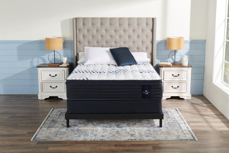 Serta iComfort Hybrid ProHD Vanguard 2.0 Low-Profile Eurotop Twin Mattress Set
