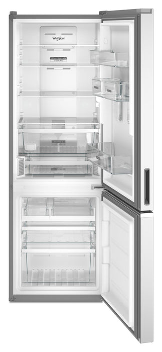 Whirlpool 24\" 12.9 Cu. Ft. Bottom-Mount Refrigerator - Fingerprint-Resistant Stainless Finish - WRB533CZJZ
