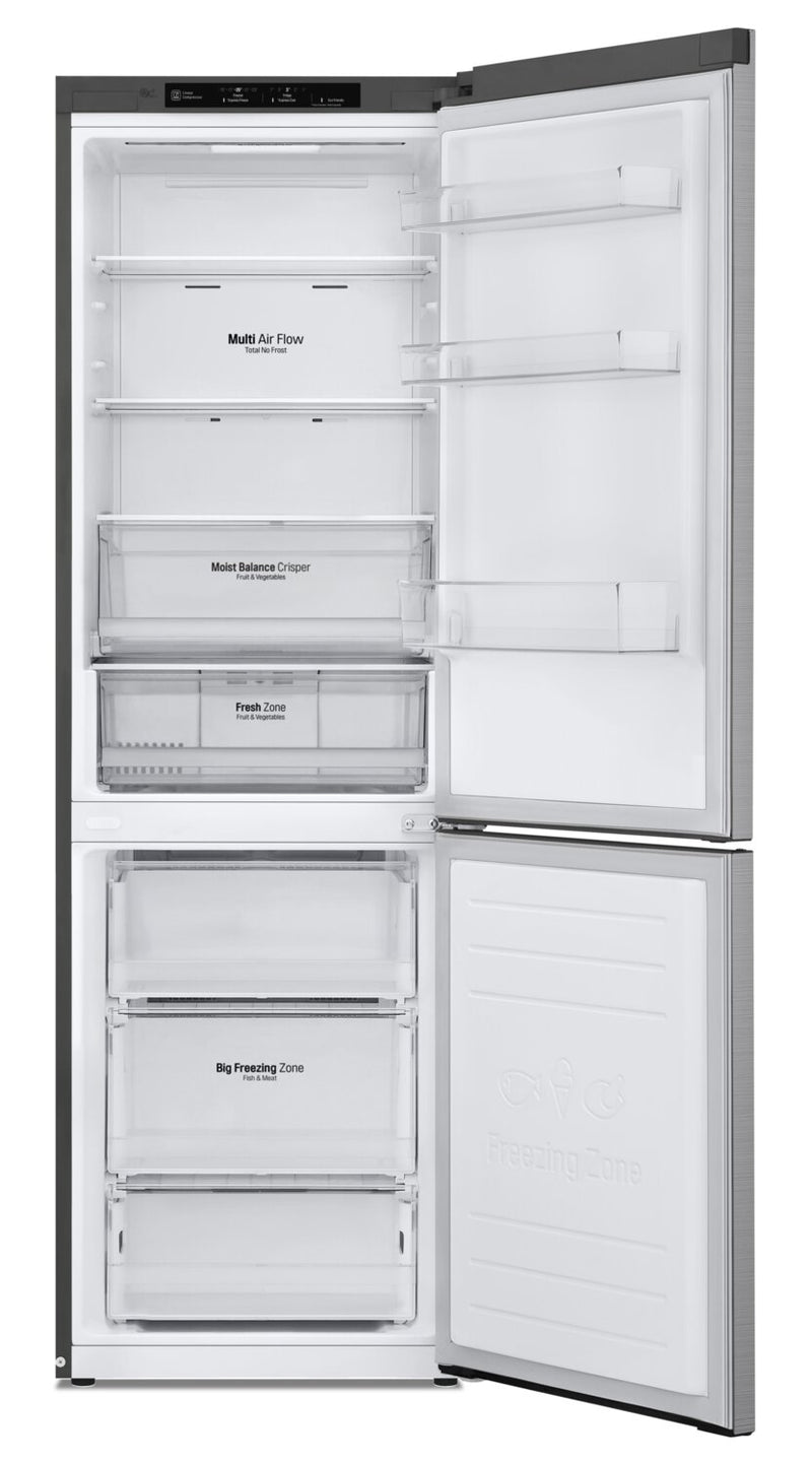 LG 23" 12 Cu. Ft. BottomMount CounterDepth Refrigerator Platinu