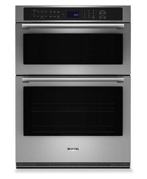 Maytag 6.4 Cu. Ft. Combination Wall Oven with Air Fry and Basket - MOEC6030LZ