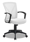 Dominic Office Chair - White/Black