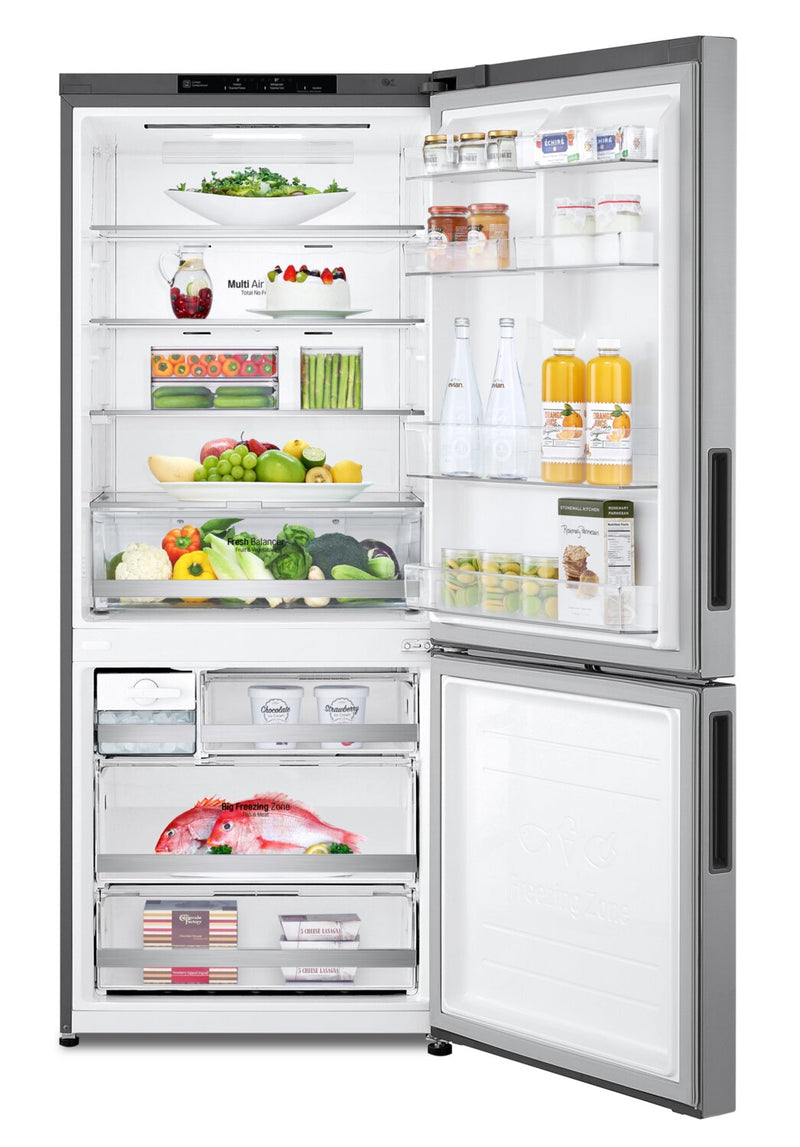 LG 15 Cu. Ft. CounterDepth BottomFreezer Refrigerator LBNC15251V