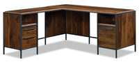 Elzie L-Shaped Desk 