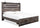 Abby Storage Bed with LED Light & USB Ports, Brown - King Size