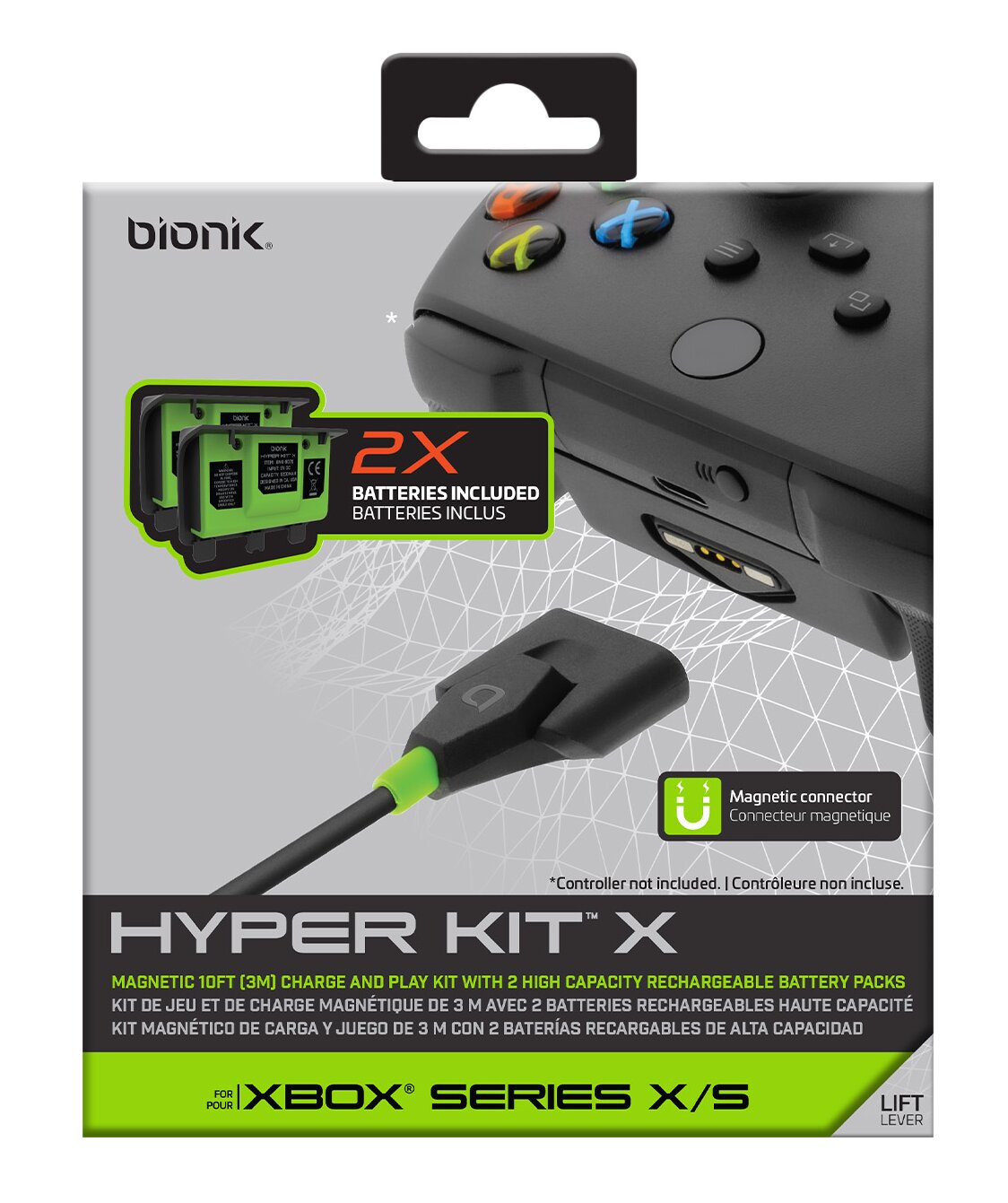 Hyperk Kit Bionik Hyper Kit X for X-Box® Series X/XS - DG-090792 - The Brick