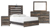 Abby 6-Piece Full Bedroom Package - Brown