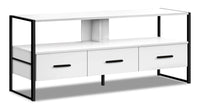 Chace 48” TV Stand - White 