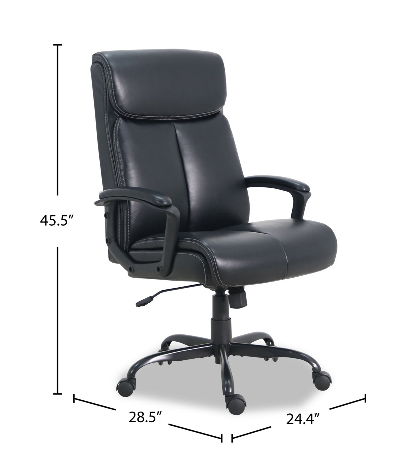 Memory Foam Sealy Posturepedic High Back Executive Chair Sealy