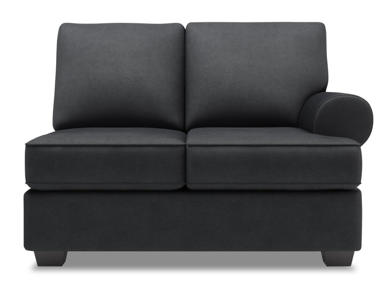 Sofa Lab Roll RAF Loveseat - Pax Pepper
