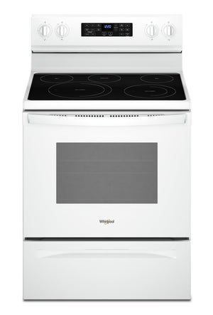 Whirlpool 5.3 Cu. Ft. Electric Range with 5-in-1 Air Fry Oven - YWFE550S0LW