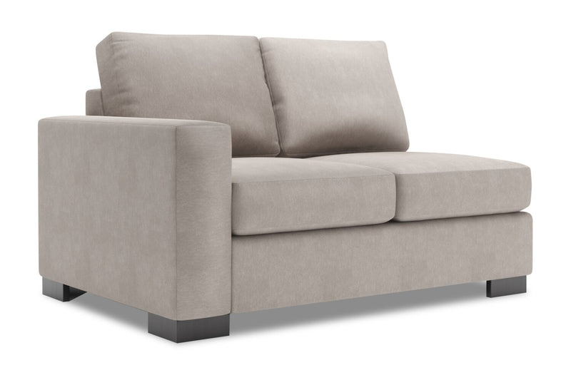 Sofa Lab Track LAF Loveseat - Pax Slate