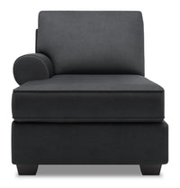 Sofa Lab Roll LAF Chaise - Pax Pepper 