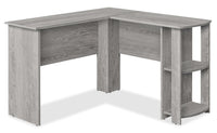 Eason L-Shaped Desk - Grey 