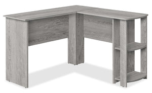 Eason L-Shaped Desk - Grey