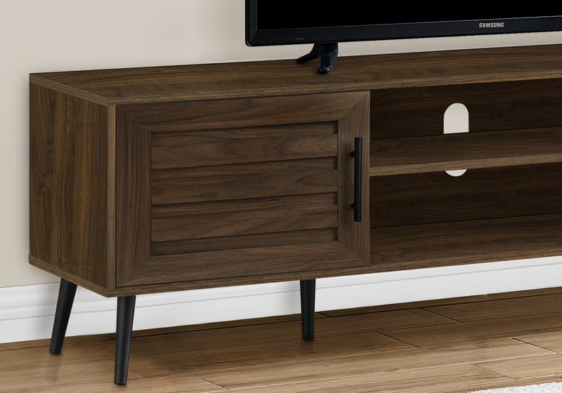 Archer 71\" Modern TV Stand with Storage and Cable Management for TVs up to 80\"- Brown