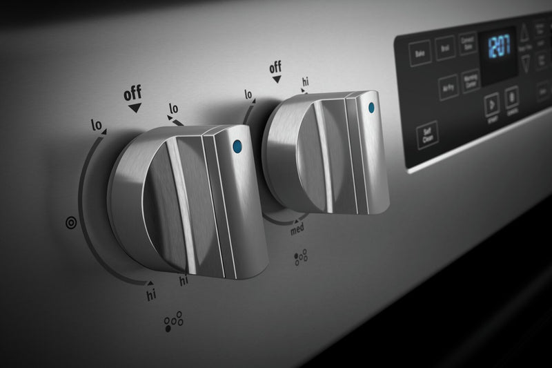 Maytag 5.3 Cu. Ft. Electric Range with Air Fry and AquaLift® - Fingerprint Resistant Stainless Steel - YMER7700LZ
