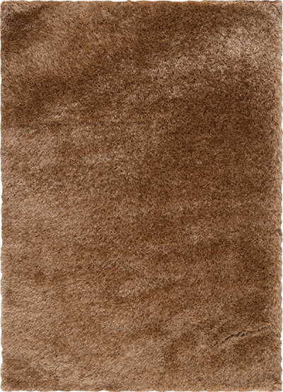 Harlow Gold Shag Area Rug - 7'9" x 9'5" 
