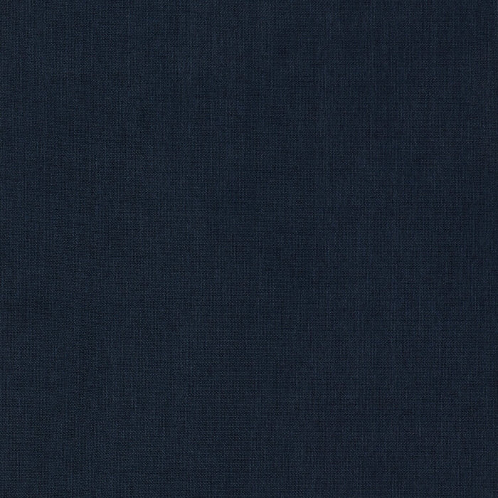 Eclipse Modular 38\" Linen-Look Fabric Armless Chair with Reversible Feather Down Cushions - Navy Blue