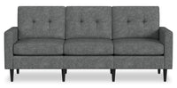 BLOK Modular Tuxedo Arm Sofa – Steel 