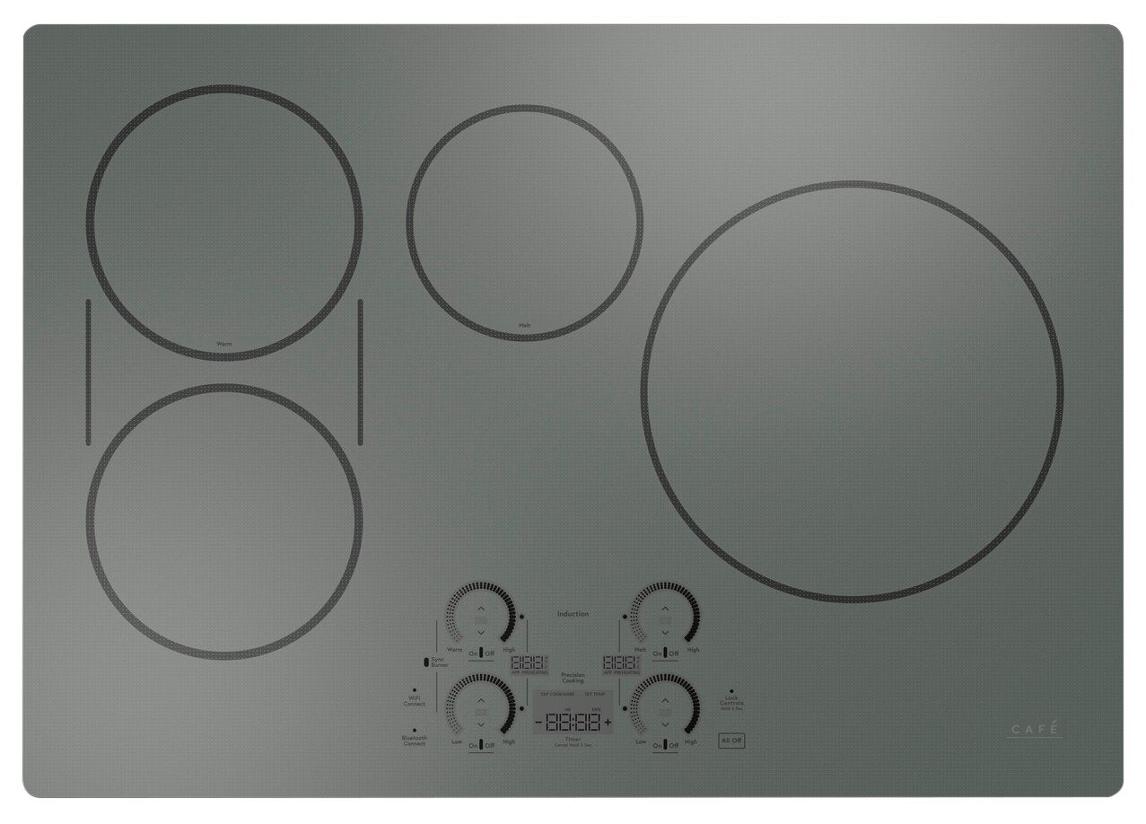 Cafe 30" 4Element Induction Cooktop Stainless CHP90302TSS The Brick